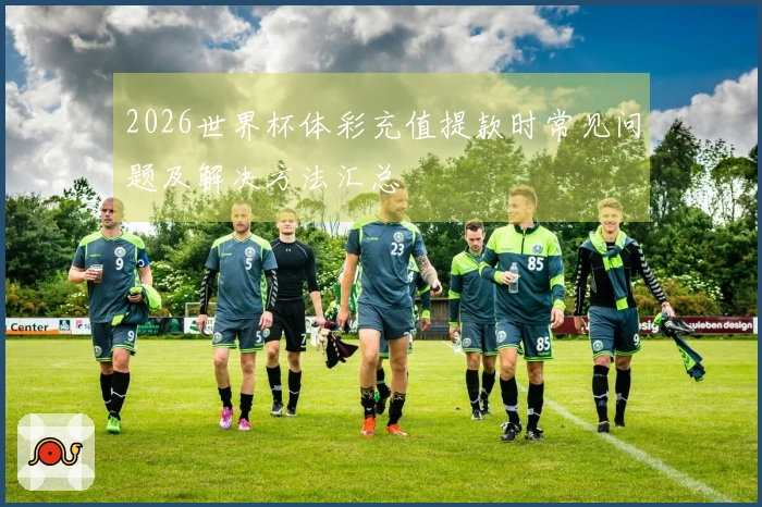 2026世界杯体彩充值提款时常见问题及解决方法汇总